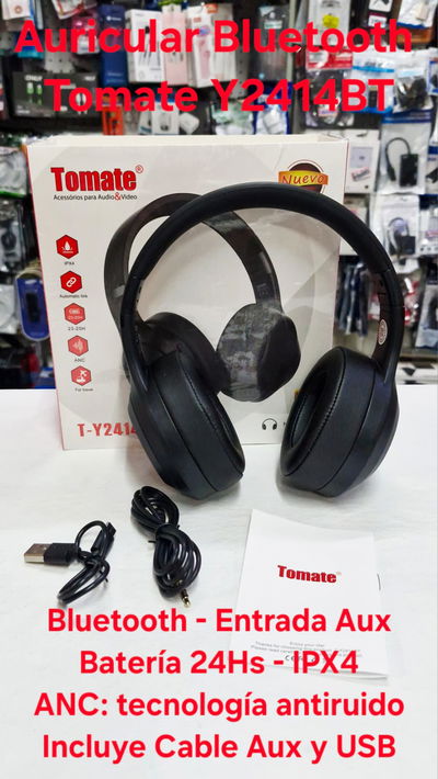 Auricular Bluetooth Tomate Y2414BT