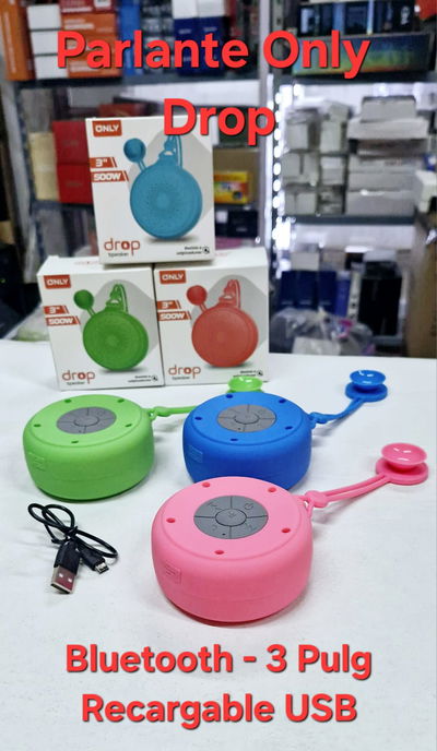 Parlante Bluetooth ONLY DROP - Rosa