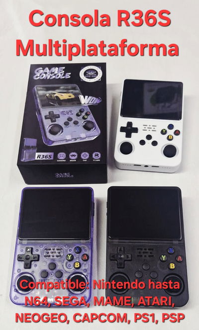 Retro Consola Portatil R36S - 64GB