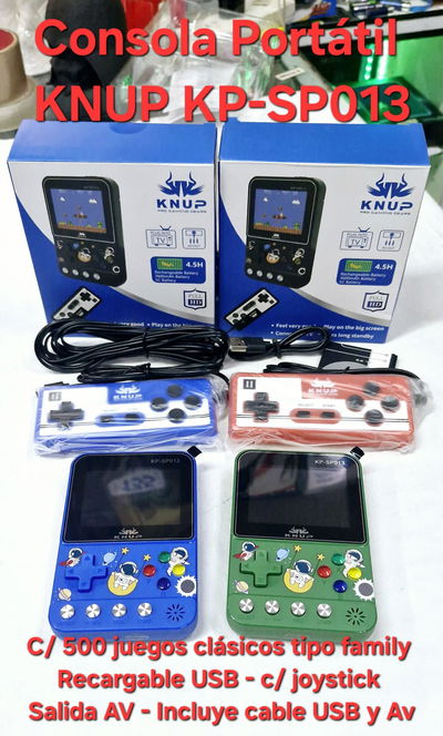 Retro Consola Portatil KNUP KP-SP013
