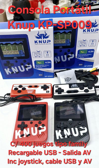 Retro Consola Portatil KNUP KP-SP009