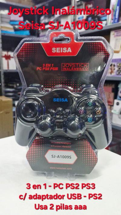 Joystick inalambrico Seisa SJ-A1009S - PC PS2 PS3