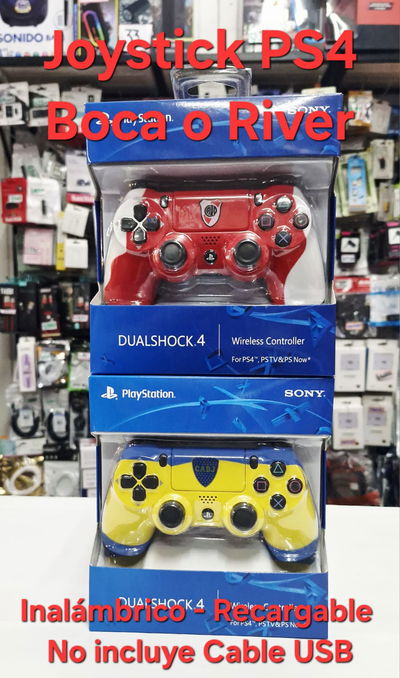 Joystick PS4 inalambrico - Boca o River