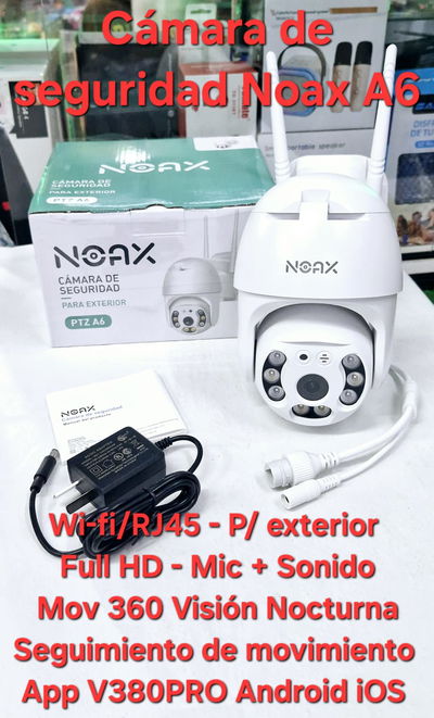 Camara de seguridad WiFi NOAX PTZ A6 - exterior
