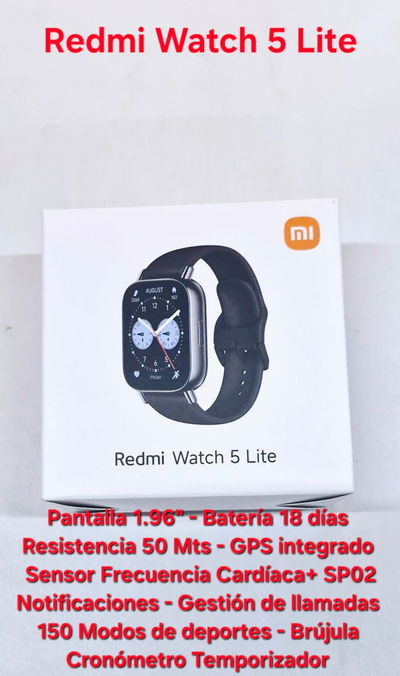 Smartwatch Redmi Watch 5 LIte