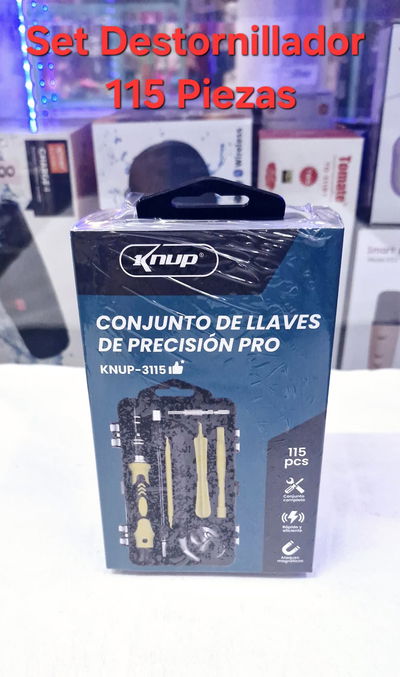 Set destornillador 115 piezas KNUP-3115 