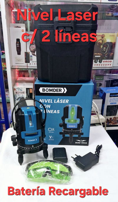 Nivel Laser 2 lineas BOM-0044
