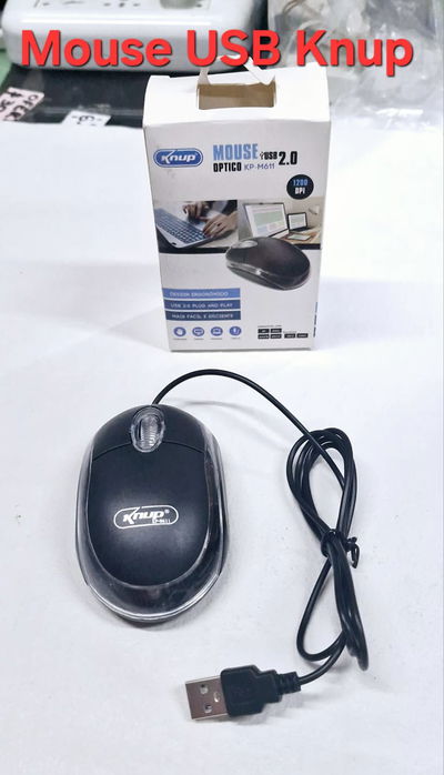 Mouse C/Cable Usb Knup Kp-M611