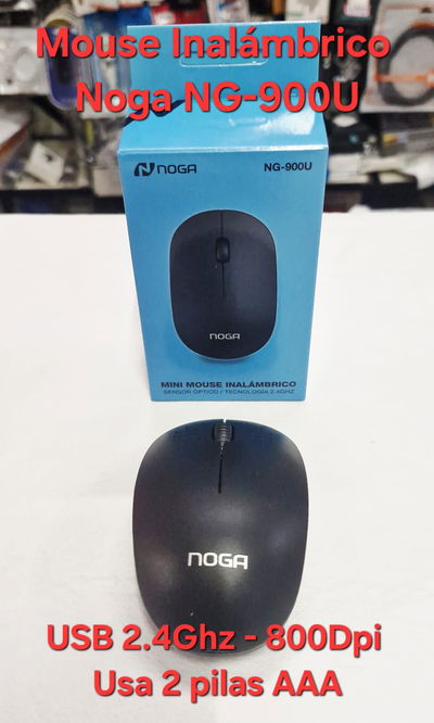 Mouse Inalambrico C/Usb Noga Ng-900U