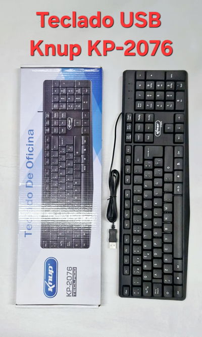 Teclado C/Cable Usb Kp-2076
