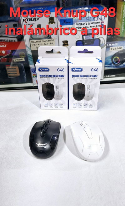 Mouse Inalambrico C/Usb Knup G48