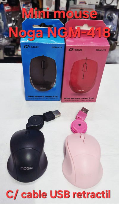 Mouse Mini C/Cable Usb Noga  Ngm-418