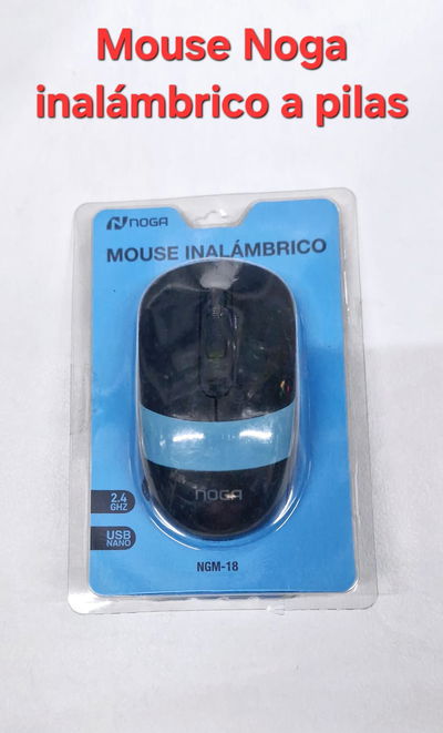 Mouse Inalambrico C/Usb Noga Ngm-18
