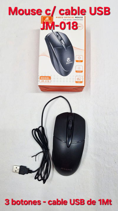 Mouse C/Cable Usb JM-018