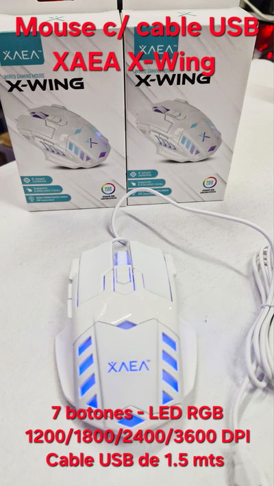 Mouse C/Cable Usb XAEA X-Wing