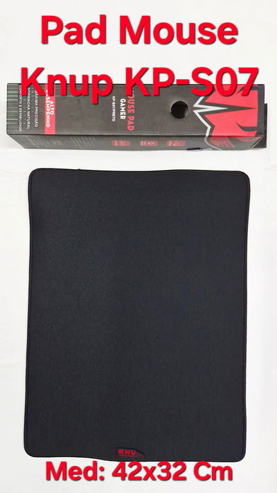 Pad mouse Knup Kp-S07/Preto