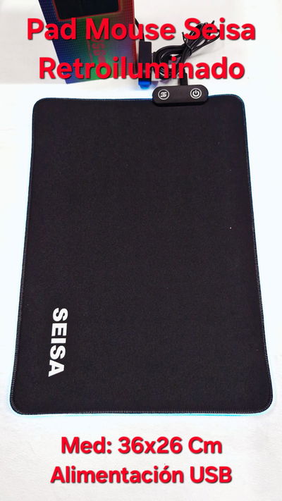 Pad mouse Retroiluminado Seisa Yt-2535