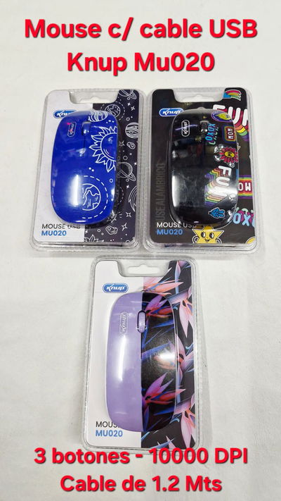 Mouse C/Cable Usg Knup Mu020