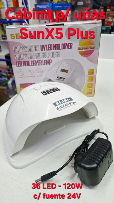 Cabina Led P/uñas SUNX5 Plus