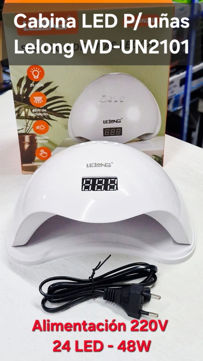 Cabina Led P/uñas Lelong WD-UN2101