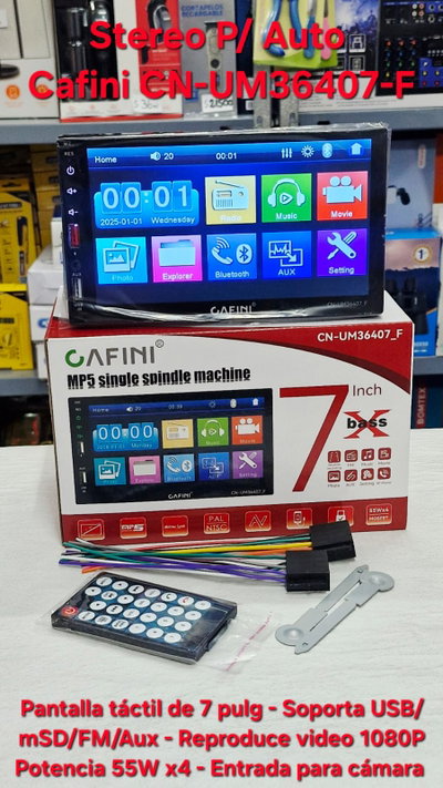 Stereo P/ Auto Cafini CN-UM36407-F