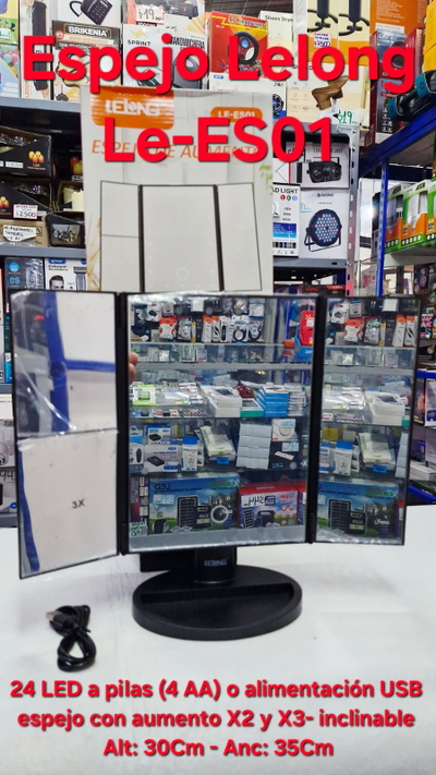 Espejo Led Lelong LE-ES01