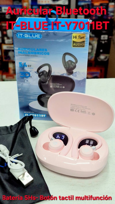 Auricular Bluetooth  IT-BLUE IT-Y7011BT