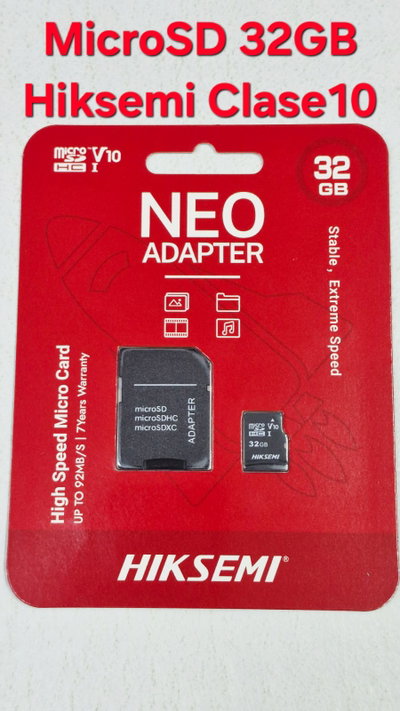 Microsd 32 Gb HIKSEMI Clase10