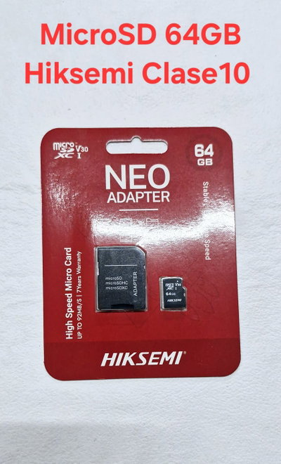 Microsd 64 Gb HIKSEMI Clase10