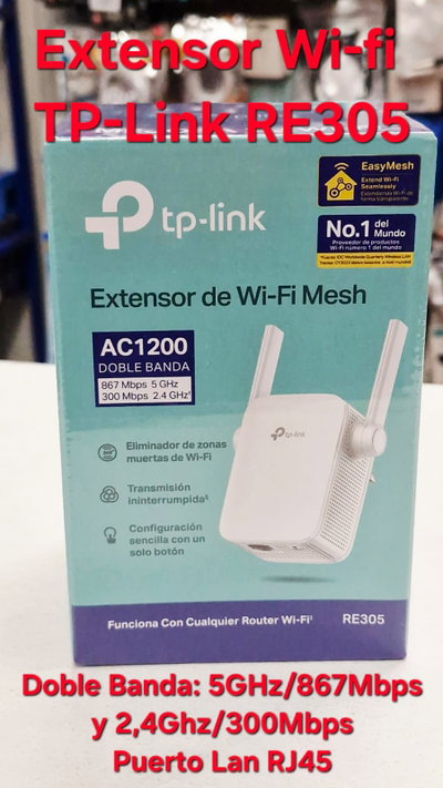 Extensor Wifi TP-LINK RE305 Doble Banda