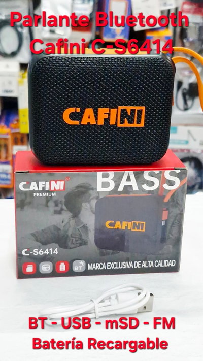 Parlante Bluetooth Cafini C-S6414