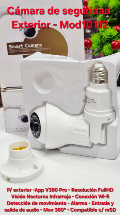 Camara de seguridad WiFi Mod10112 - Exterior