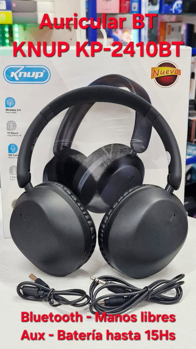 Auricular Bluetooth KNUP Y2410BT