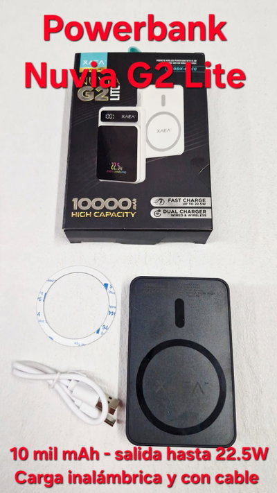 Power Bank Cargador Portatil Xaea Nubia G2 Lite