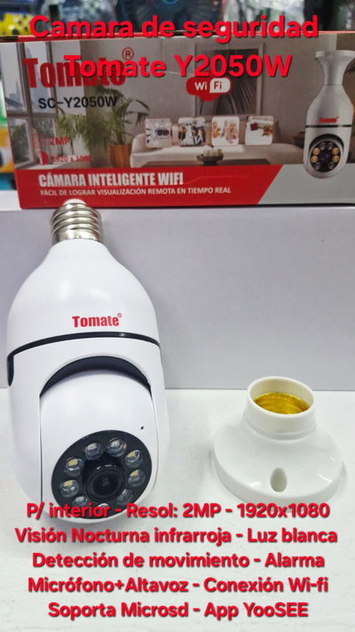 Camara de seguridad WiFi Tomate SC-Y2050W - Interior