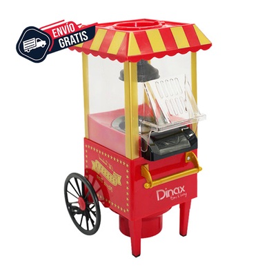 Máquina Pochoclera Carrito Dinax