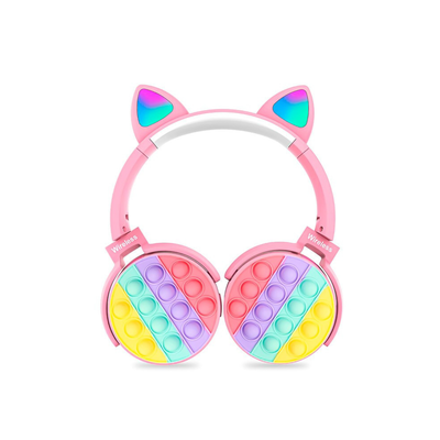 Auriculares Vincha De Gatito Popit