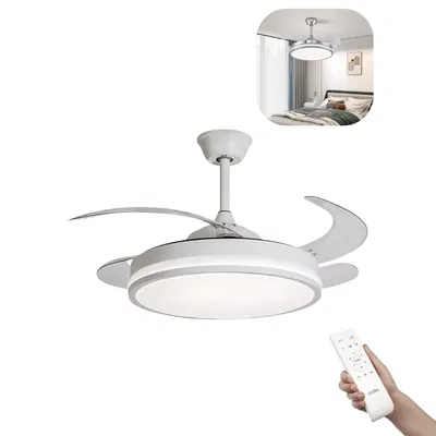 Ventilador de techo con luz led