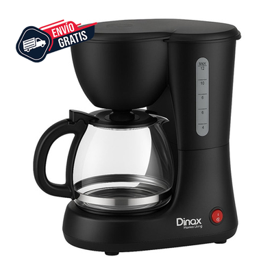 Cafetera De Filtro 12 Tazas Semi Automática 830w