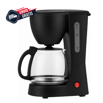 Cafetera Eléctrica De Filtro 650w 6 Tazas