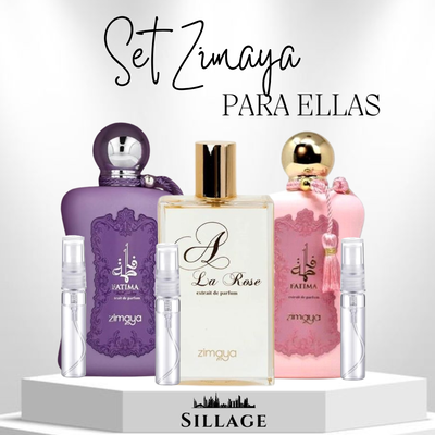 Set  ZIMAYA para ellas 