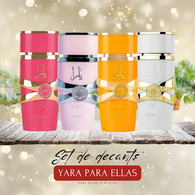 Set Yara para ellas LATTAFA