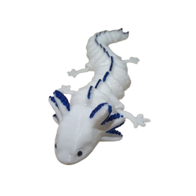 AXOLOTE MINI ARTICULADO MUY DETALLADO