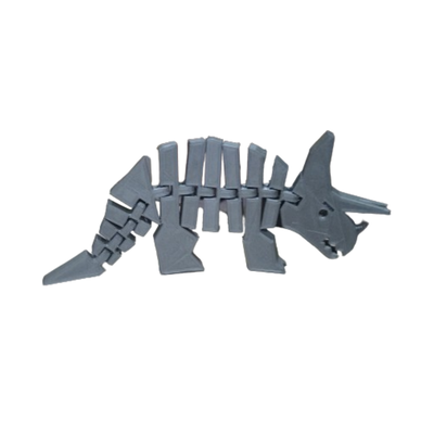 DINOSAURIO TRICERATOPS FLEXIBLE GRANDE