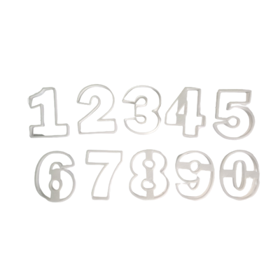 NUMEROS CORTANTES PACK DE 10 PIEZAS (0 AL 9)