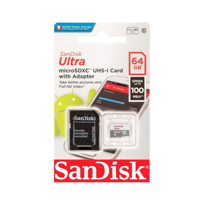 MEMORIA MICRO SD SANDISK ULTRA CLASE 10