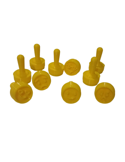 SELLOS STAMPS EMOJIS CON SOPORTE 10U