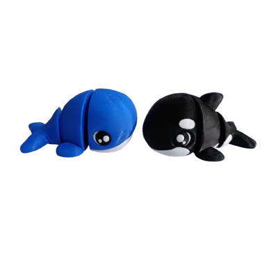 PACK ORCA + BALLENA ARTICULADA