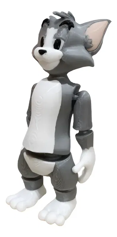 TOM FIGURA ARTICULADA DE TOM Y JERRY