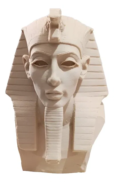 ESCULTURA BUSTO DE FARAON